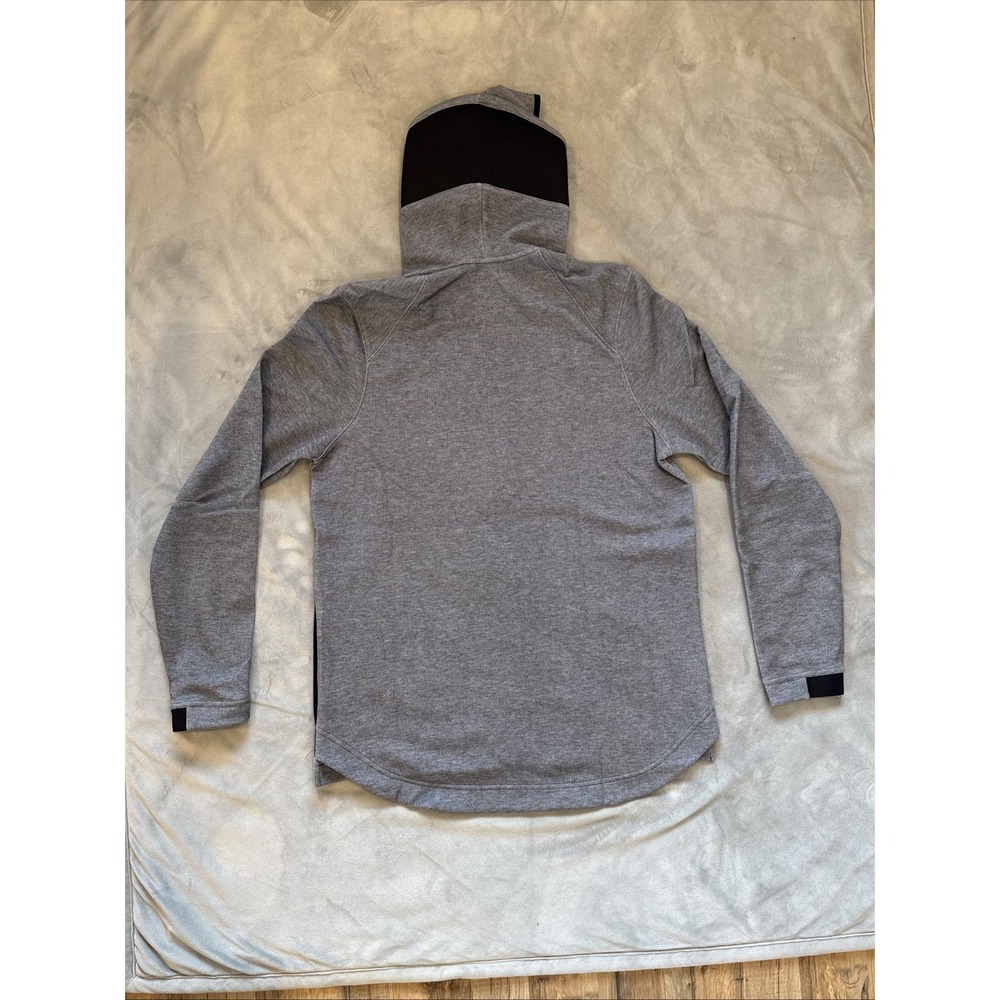 Nike Full-Zip Hoodie Mens Basketball 930561 Gray Black , Size L - Picture 4 of 12